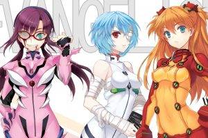 Neon Genesis Evangelion, Ayanami Rei, Asuka Langley Soryu, Anime
