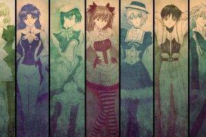 Neon Genesis Evangelion, Ikari Shinji, Ayanami Rei, Asuka Langley Soryu, Anime
