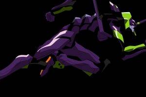 Neon Genesis Evangelion, EVA Unit 01, Anime, Simple Background
