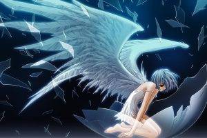 Neon Genesis Evangelion, Ayanami Rei, Anime, Wings
