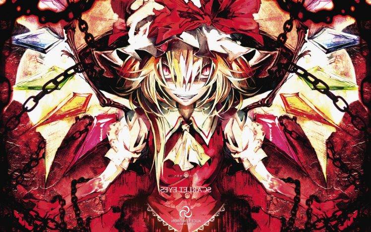 anime, Touhou, Flandre Scarlet HD Wallpaper Desktop Background