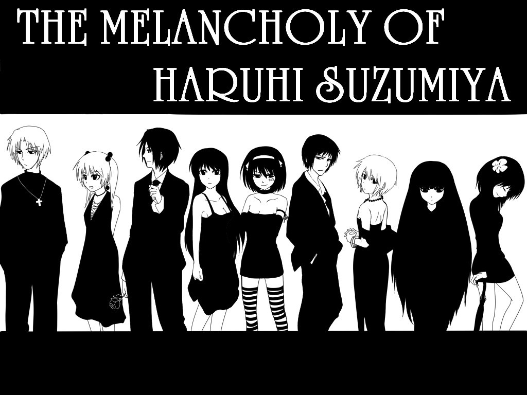 The Melancholy Of Haruhi Suzumiya Wallpaper