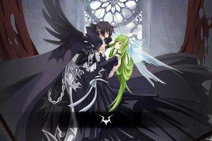 anime, C.C., Lamperouge Lelouch