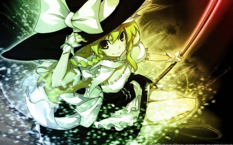 anime, Kirisame Marisa HD Wallpaper Desktop Background