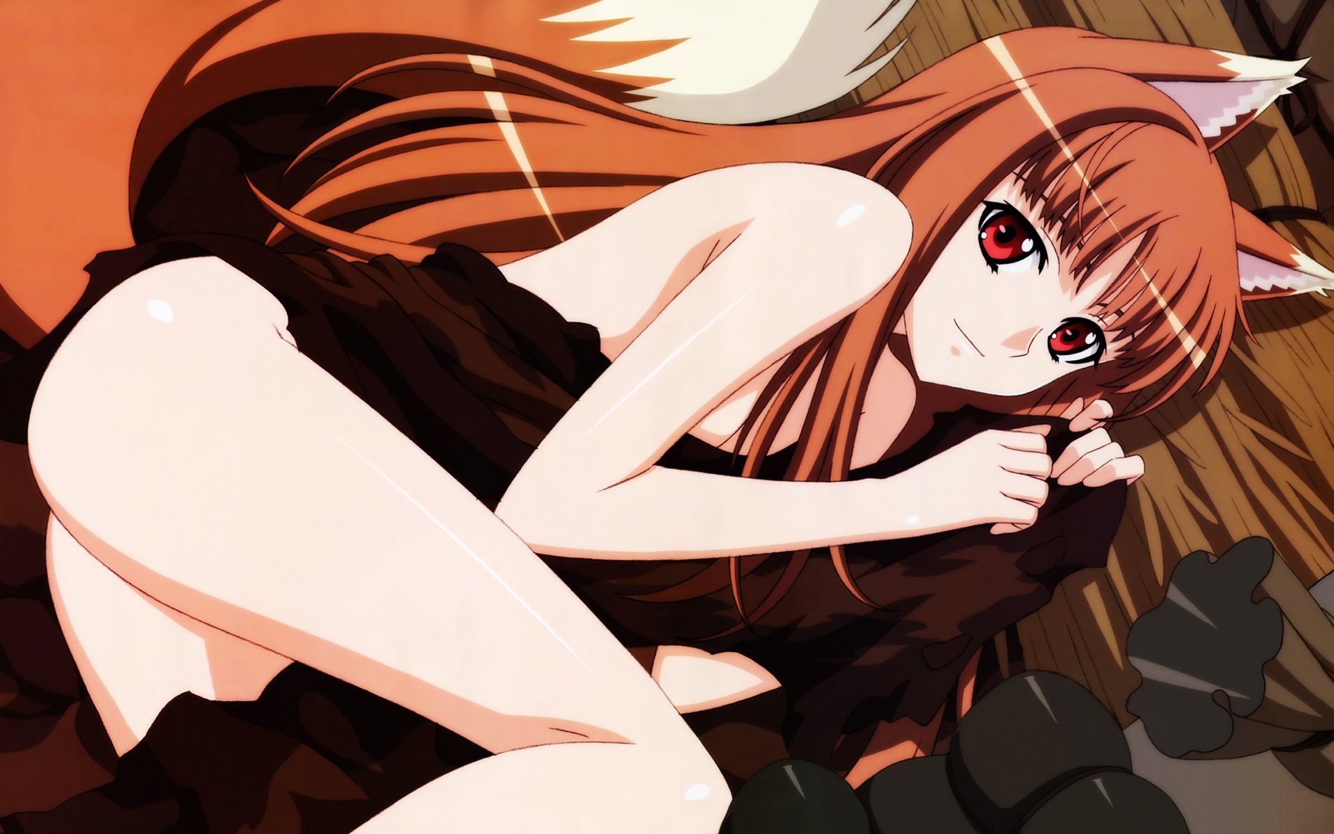 anime, Spice And Wolf, Holo, Anime Girls, Animal Ears, Sexy Anime  Wallpapers HD / Desktop and Mobile Backgrounds