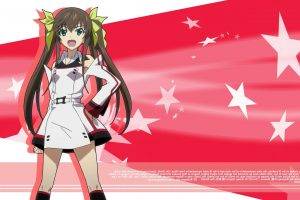 Infinite Stratos, Anime Girls, Huang Lingyin, Twintails