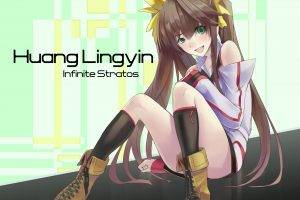 Infinite Stratos, Anime Girls, Huang Lingyin