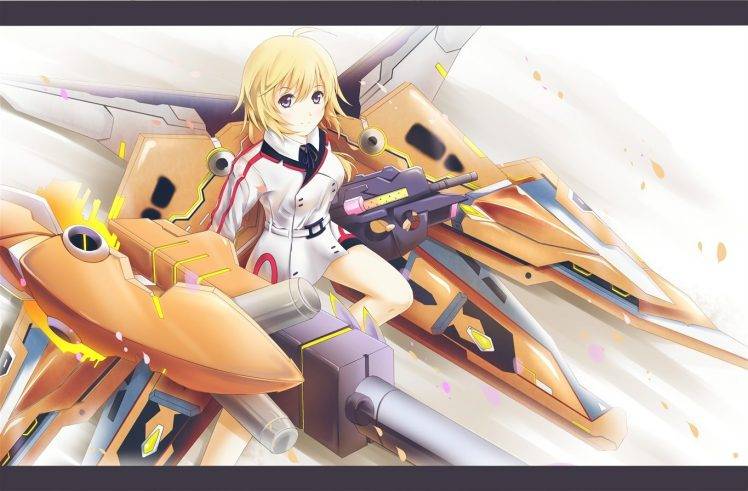 Infinite Stratos, Anime Girls, Dunois Charlotte HD Wallpaper Desktop Background