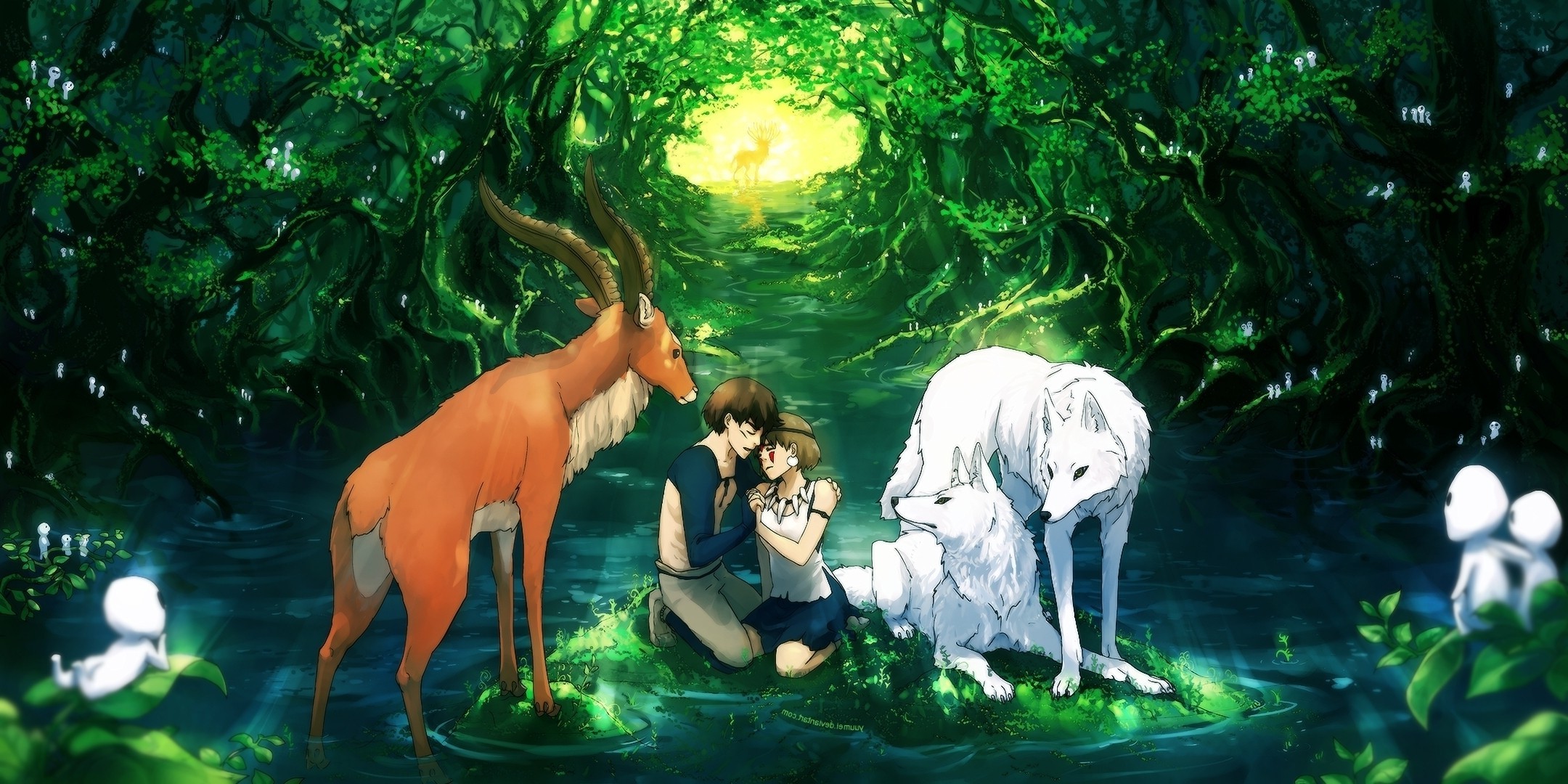 Studio Ghibli, Princess Mononoke Wallpaper