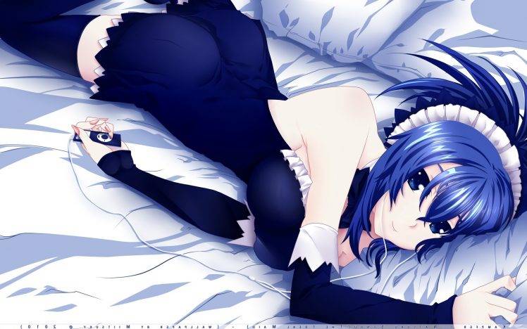 anime, Kampfer, Anime Girls, Senou Natsuru, Blue Hair HD Wallpaper Desktop Background