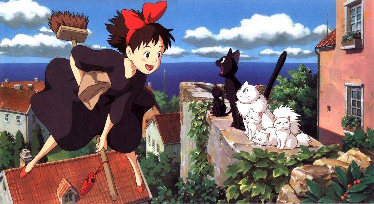 Studio Ghibli, Anime, Anime Girls, Kikis Delivery Service HD Wallpaper Desktop Background