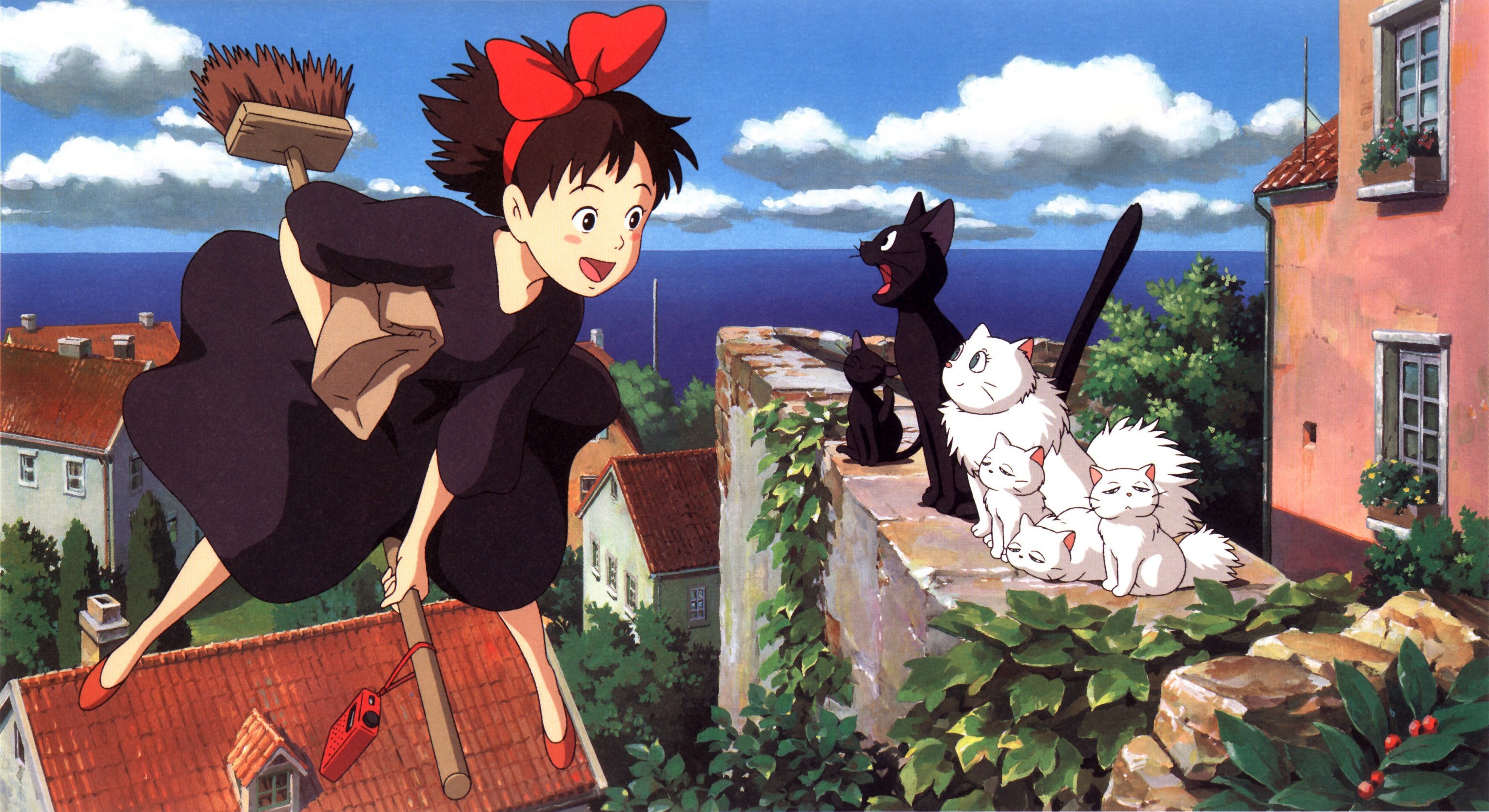Studio Ghibli, Anime, Anime Girls, Kikis Delivery Service Wallpapers HD