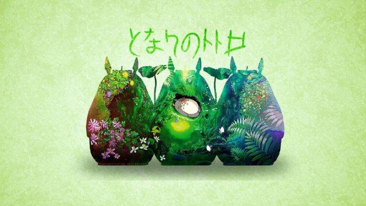 Studio Ghibli, My Neighbor Totoro, Simple Background, Totoro HD Wallpaper Desktop Background