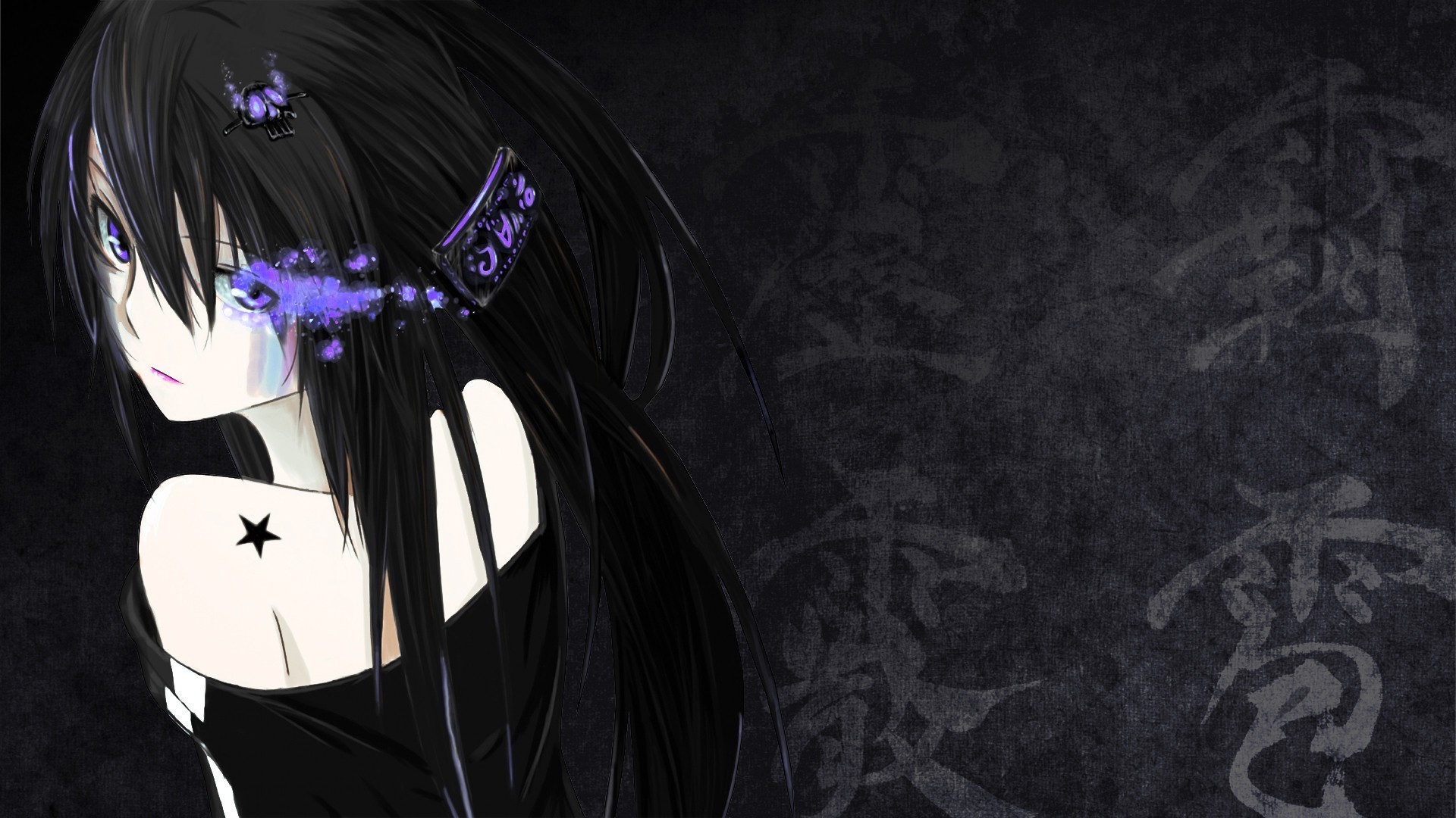  anime  Girls Black  Rock  Shooter  Wallpapers  HD  Desktop 