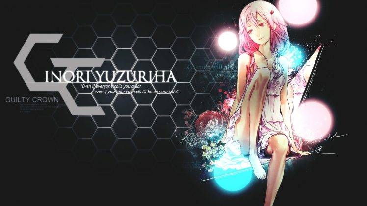 Guilty Crown, Anime Girls, Yuzuriha Inori HD Wallpaper Desktop Background