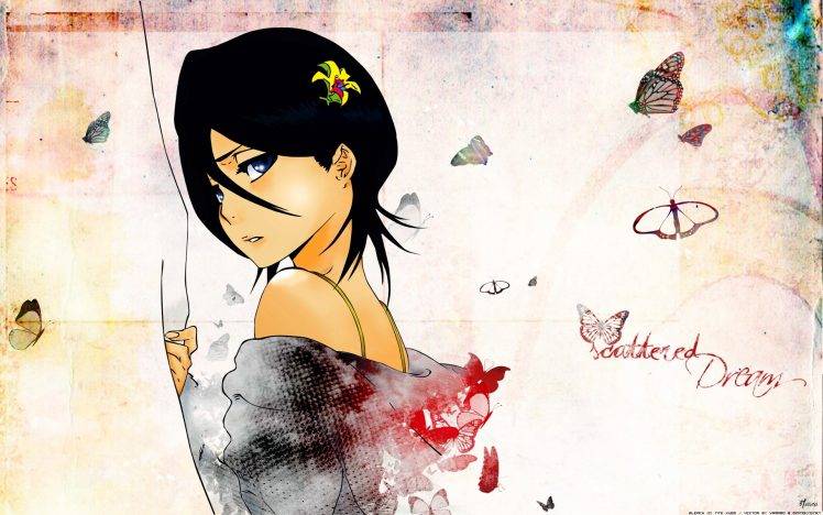 Kuchiki Rukia, Bleach, Anime, Anime Girls HD Wallpaper Desktop Background