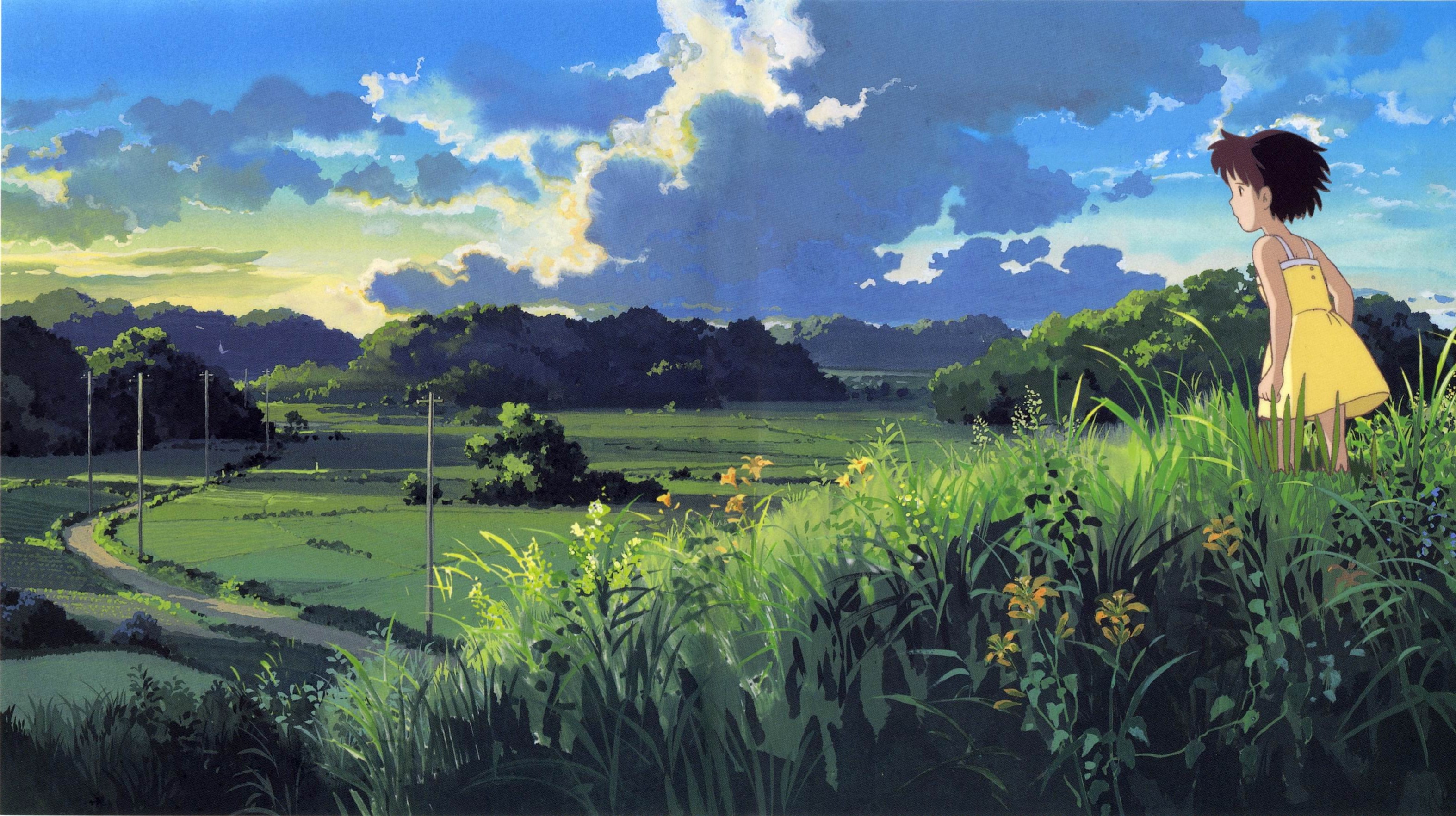 aesthetic studio ghibli scenery