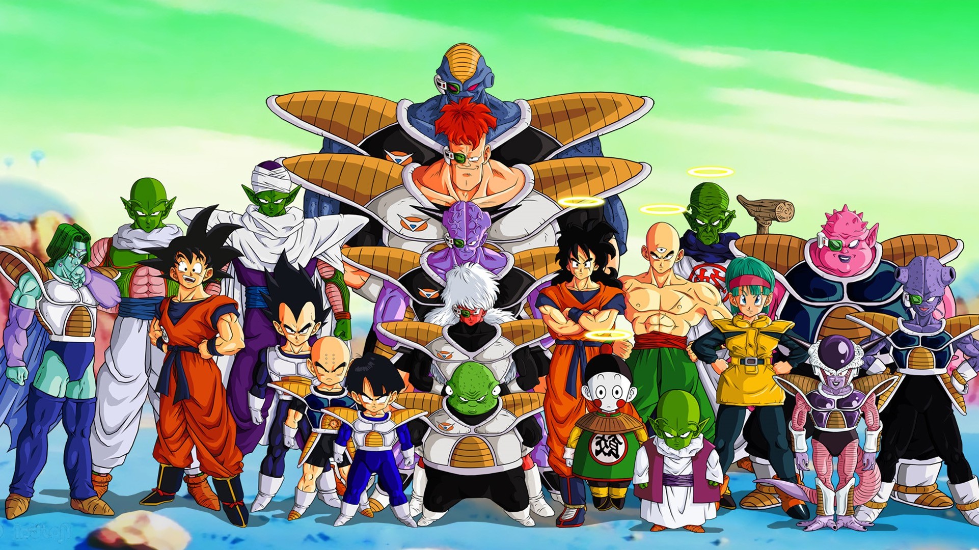 Dragon Ball Z, Krillin, Vegeta, Piccolo, Zarbon, Gohan ...