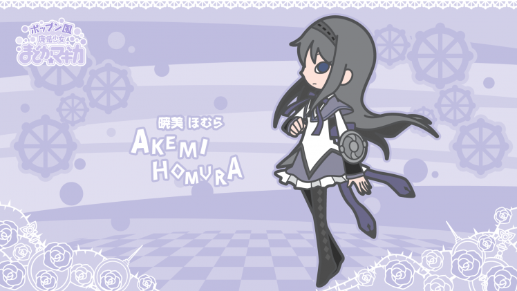 Mahou Shoujo Madoka Magica, Akemi Homura HD Wallpaper Desktop Background