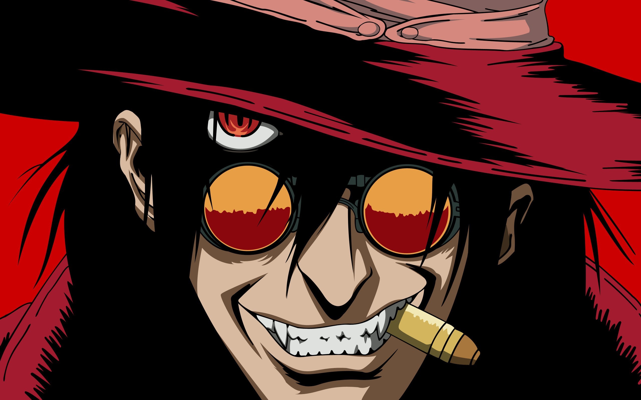 Alucard Hellsing with Blue Hair - Anime-Planet - wide 8