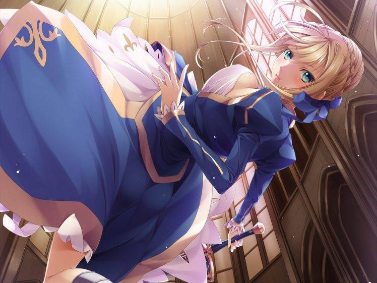 Fate Series, Anime, Type Moon, Saber HD Wallpaper Desktop Background
