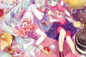 anime Girls, Cakes, Dress