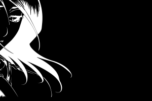 Bleach, Kuchiki Rukia, Black, Dark, Anime Vectors