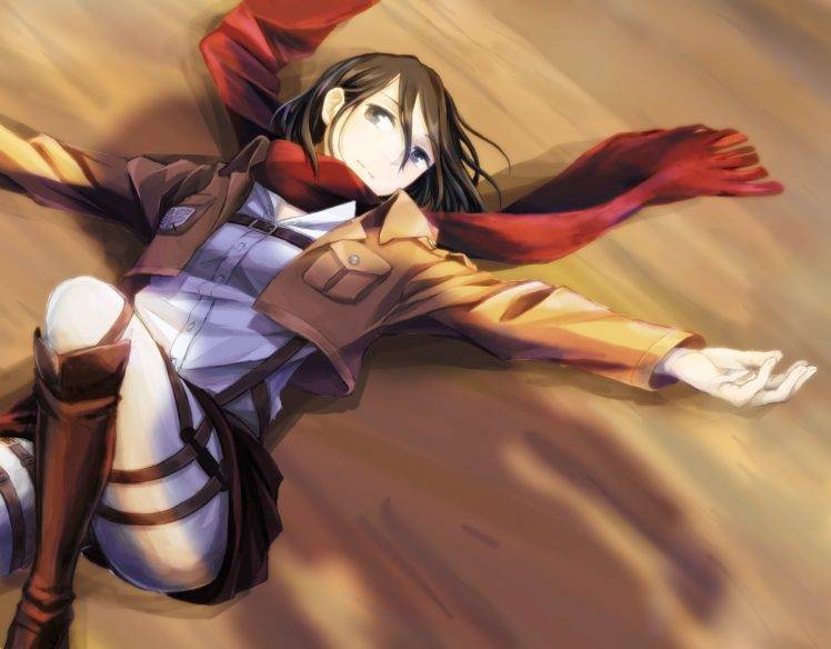 Shingeki No Kyojin, Mikasa Ackerman, Anime Girls, Anime HD Wallpaper Desktop Background