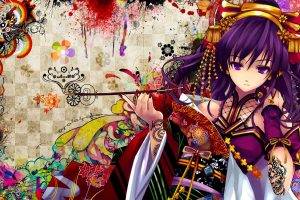 anime, Traditional Clothing, Anime Girls, Colorful, Snyp, Beatmania, Manga