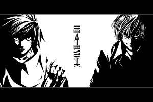 anime, Death Note, Yagami Light, Lawliet L