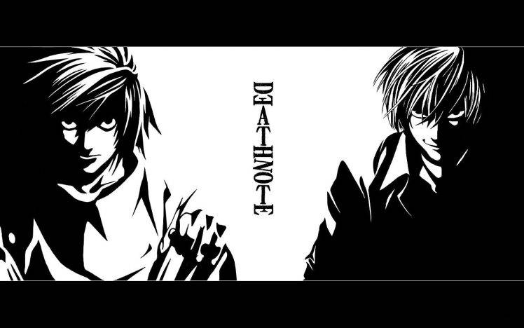 anime, Death Note, Yagami Light, Lawliet L HD Wallpaper Desktop Background