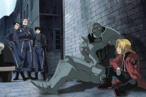 Elric Edward, Roy Mustang, Elric Alphonse, Anime