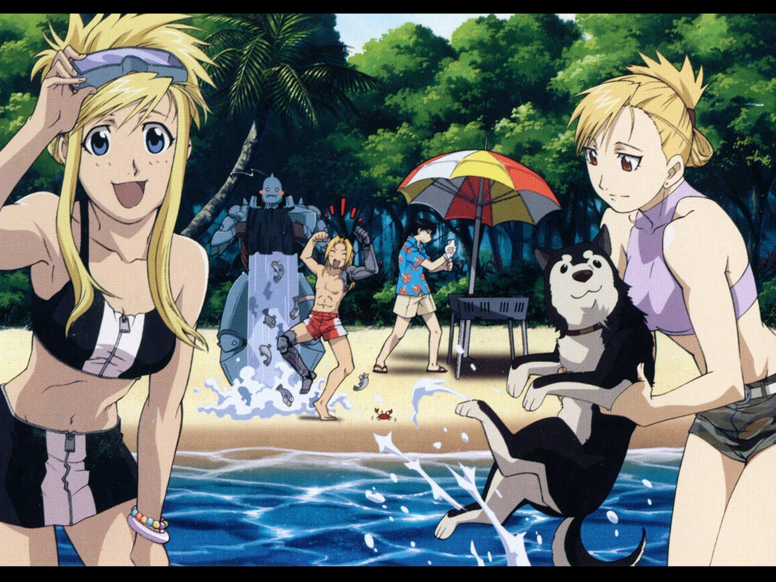 [Especial] - ANIMAX 20 Anos 46946-Rockbell_Winry-Elric_Alphonse-Roy_Mustang-Riza_Hawkeye