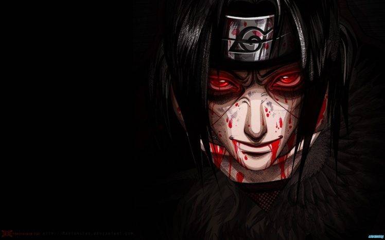 Naruto Shippuuden Uchiha Itachi Red Eyes Blood Wallpapers Hd Desktop And Mobile Backgrounds Sharingan is the blood inheritance limit of the uchiha clan. naruto shippuuden uchiha itachi red