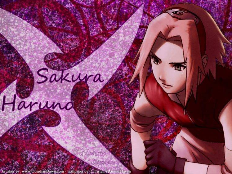 Naruto Shippuuden, Haruno Sakura HD Wallpaper Desktop Background