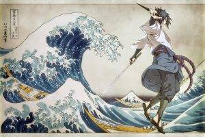Naruto Shippuuden, Uchiha Sasuke, The Great Wave Off Kanagawa