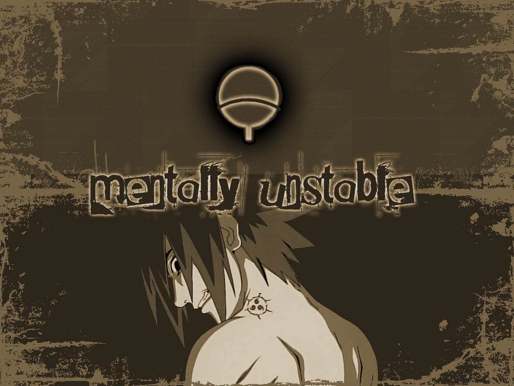 Uchiha Sasuke, Naruto Shippuuden, Sepia, Typography Wallpaper