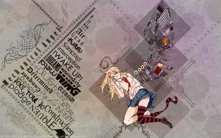 anime Girls, Air Gear, Typography HD Wallpaper Desktop Background