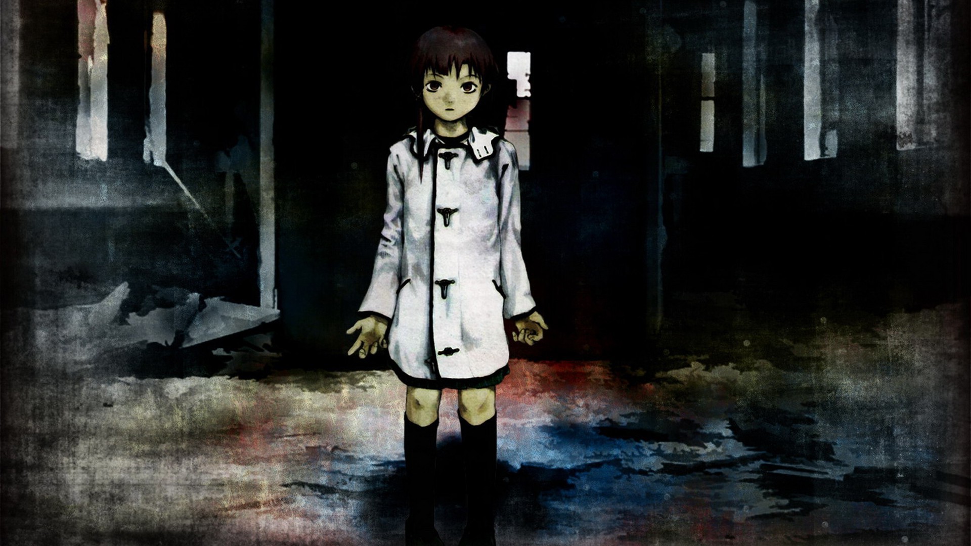 Serial Experiments Lain, Lain Iwakura, Anime Girls Wallpaper