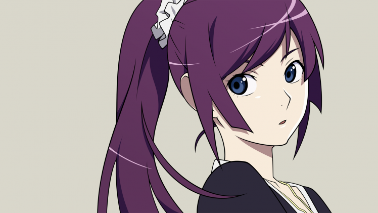 Monogatari Series, Senjougahara Hitagi, Anime, Anime Girls HD Wallpaper Desktop Background