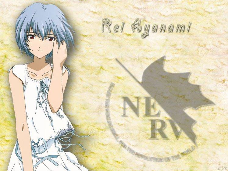 Ayanami Rei, Anime, Blue Hair, Neon Genesis Evangelion, Nerv HD Wallpaper Desktop Background