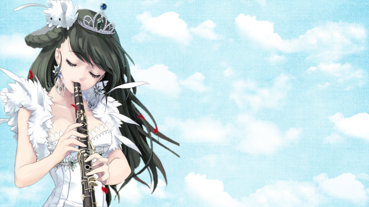 music, Orchestra, Anime Girls HD Wallpaper Desktop Background