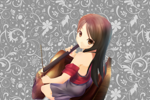 music, Orchestra, Anime Girls, Anime