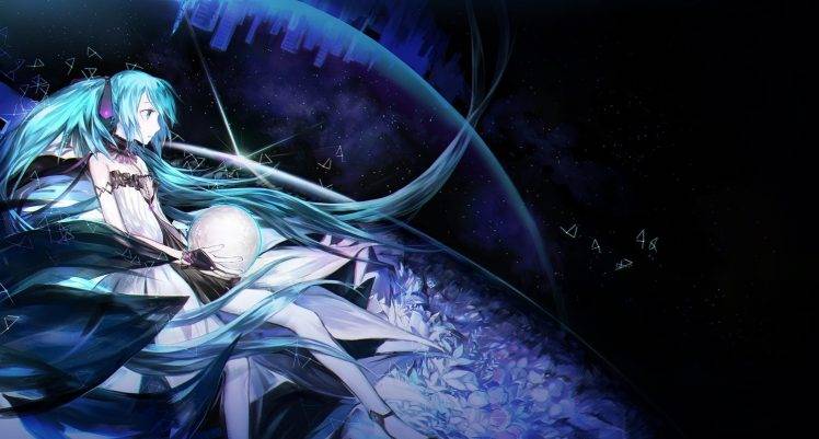 anime, Vocaloid, Hatsune Miku, Blue Hair Wallpapers HD / Desktop and ...