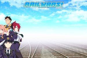 Rail Wars, Anime, Koumi Haruka, Sakurai Aoi, Iwaizumi Shou, Takayama Naoto