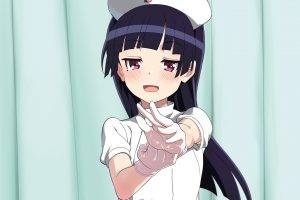 anime, Anime Girls, Nurse Outfit, Gokou Ruri, Ore No Imouto Ga Konnani Kawaii Wake Ga Nai