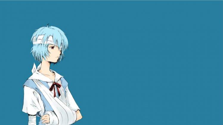 Ayanami Rei, Neon Genesis Evangelion, Anime Girls HD Wallpaper Desktop Background