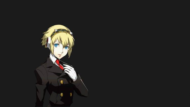 Persona Series, Persona 4 Arena, Aigis, Simple Background HD Wallpaper Desktop Background