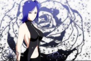 Konan, Anime, Flowers, Blue Hair