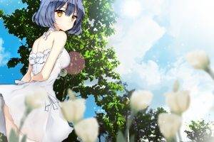 anime, Blue Hair, Short Hair, Anime Girls, Original Characters, Manga